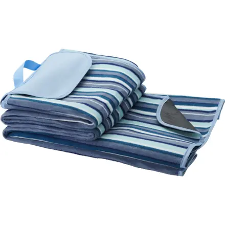 Riviera water-resistant outdoor picnic blanket - branded promotional product