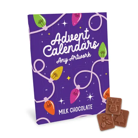 Advent Calendars - Maxi Advent Calendar - Milk Chocolate³ - branded promotional product