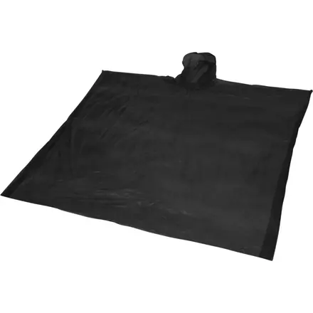 Ziva disposable rain poncho with storage pouch - PF Concept promotional product, branded with your logo