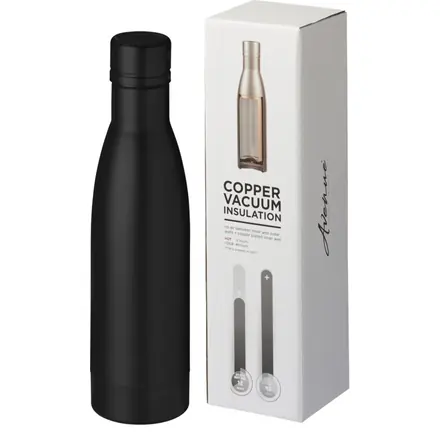 Vasa 500 ml copper vacuum insulated bottle - branded promotional product