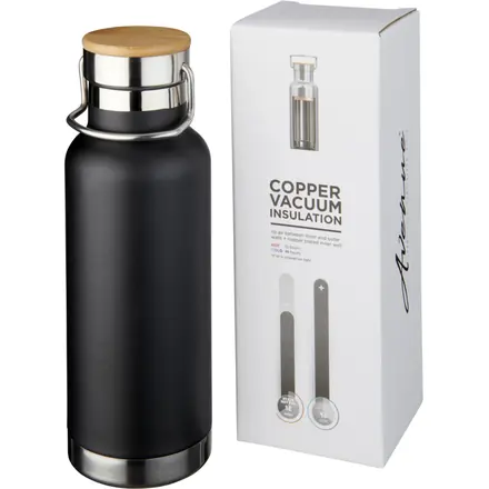 Thor 480 ml copper vacuum insulated water bottle - PF Concept promotional product, branded with your logo