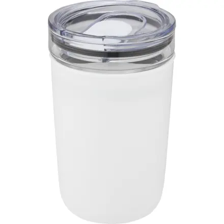 Bello 420 ml glass tumbler with recycled plastic outer wall - PF Concept promotional product, branded with your logo