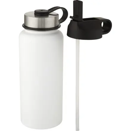 Supra 1 L copper vacuum insulated sport bottle with 2 lids - PF Concept promotional product, branded with your logo