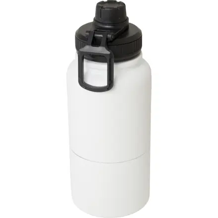 Dupeca 840 ml RCS certified stainless steel insulated sport bottle - branded promotional product