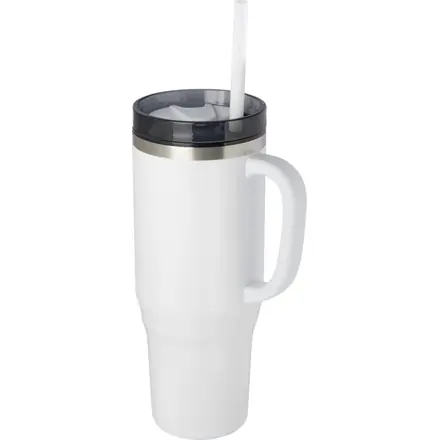 Melbourne 1200 ml RCS certified insulated tumbler with straw - PF Concept promotional product, branded with your logo