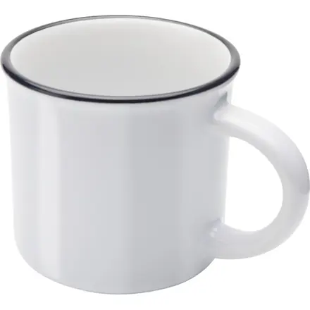 Bari 240 ml ceramic mug with glossy finish - PF Concept promotional product, branded with your logo