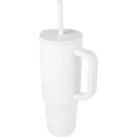 Brady 900 ml RCS certified insulated tumbler with silicone straw - PF Concept promotional product, branded with your logo