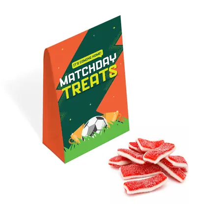 Matchday Treats - Eco Carton - Strawberry Sandwiches - branded promotional product