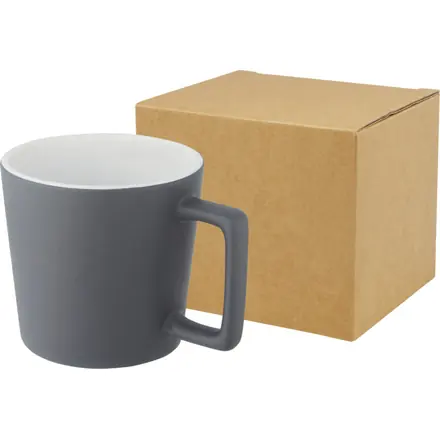 Cali 370 ml ceramic mug with matt finish - PF Concept promotional product, branded with your logo