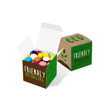 Eco Range - Eco Mini Cube - Cocoa Colours - branded promotional product