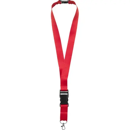 Yogi lanyard detachable buckle break-away closure - branded promotional product