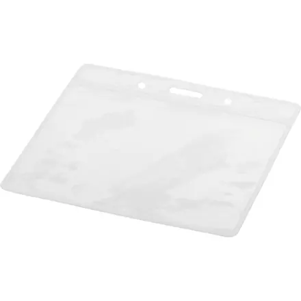 Serge transparent badge holder - PF Concept promotional product, branded with your logo