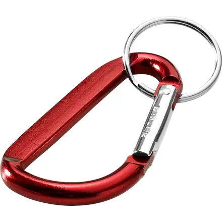 Timor RCS recycled aluminium carabiner keychain - PF Concept promotional product, branded with your logo