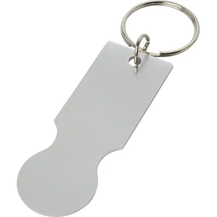 Rhea shopping cart keyring - PF Concept promotional product, branded with your logo