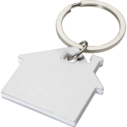 Nook house-shaped keychain - PF Concept promotional product, branded with your logo