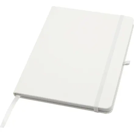 Teak A5 recycled hard cover notebook with lined pages - PF Concept promotional product, branded with your logo