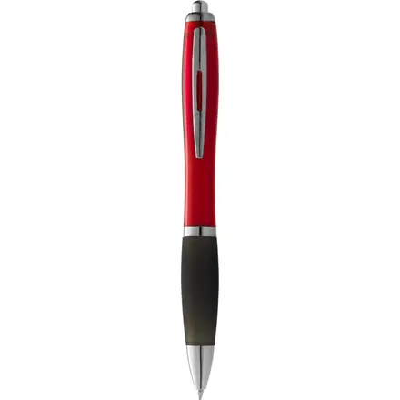 Nash ballpoint pen coloured barrel and black grip (black ink) - PF Concept promotional product, branded with your logo