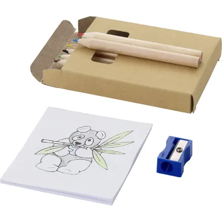 Streaks 8-piece colouring set - PF Concept promotional product, branded with your logo