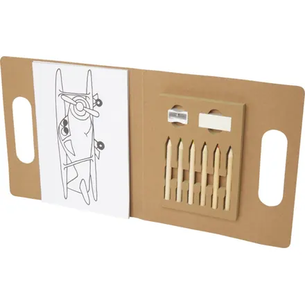 Fir colouring set - PF Concept promotional product, branded with your logo