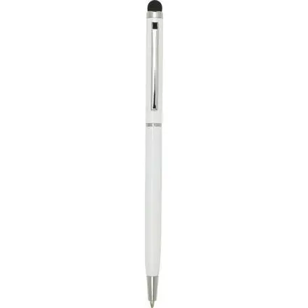 Ore aluminium ballpoint pen with stylus (blue ink) - PF Concept promotional product, branded with your logo