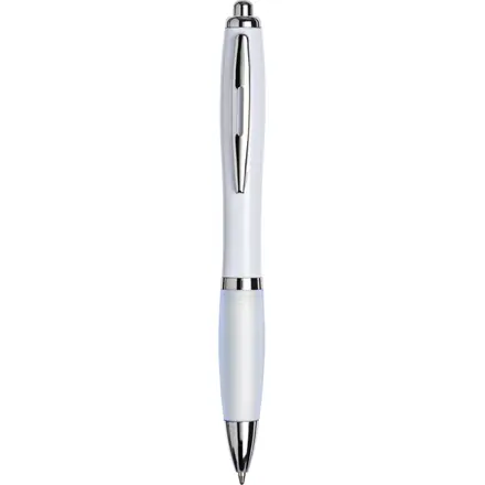 Nash ballpoint pen with coloured barrel and grip (black ink) - PF Concept promotional product, branded with your logo