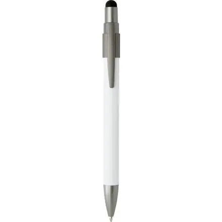 Rill RCS recycled ballpoint pen with stylus and fidget spinner (blue ink) - PF Concept promotional product, branded with your logo