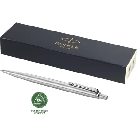 Parker Jotter ballpoint pen (black ink) - PF Concept promotional product, branded with your logo