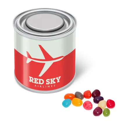 Small Paint Tin - Jelly Bean Factory® - branded promotional product
