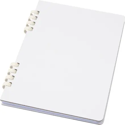Fil A5 hard cover RCS recycled spiral notebook - PF Concept promotional product, branded with your logo