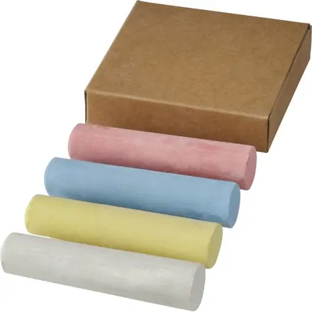 Screech 4-piece chalk set - PF Concept promotional product, branded with your logo