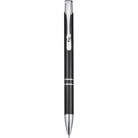 Moneta aluminium click ballpoint pen (blue ink) - PF Concept promotional product, branded with your logo