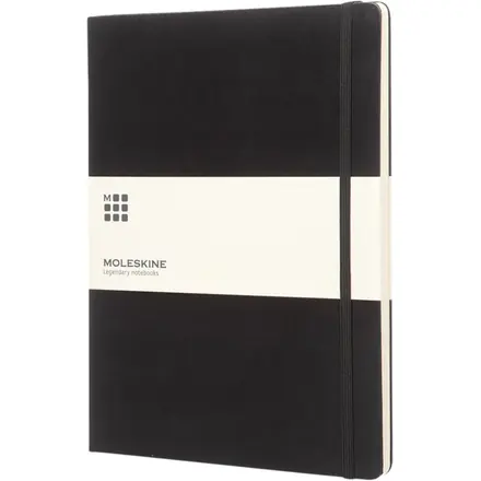 Moleskine Classic XL hard cover notebook - ruled - PF Concept promotional product, branded with your logo