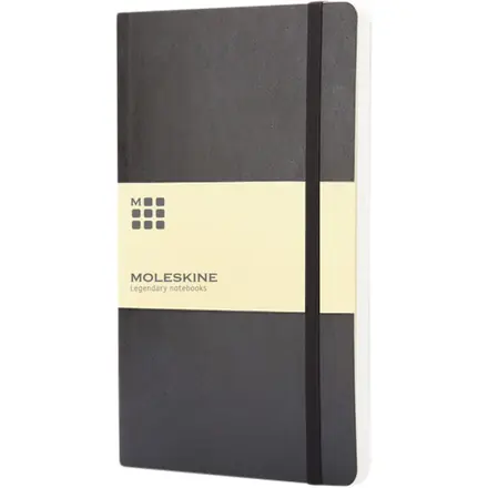 Moleskine Classic L soft cover notebook - ruled - PF Concept promotional product, branded with your logo