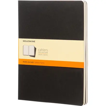 Moleskine Cahier Journal XL - ruled - PF Concept promotional product, branded with your logo