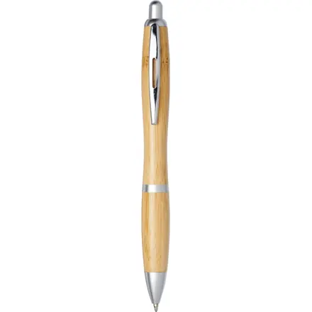 Nash bamboo ballpoint pen (blue ink) - PF Concept promotional product, branded with your logo