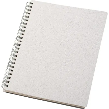 Bianco A5 size wire-o notebook - PF Concept promotional product, branded with your logo