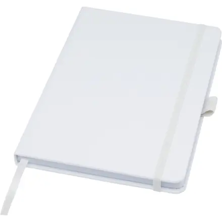 Honua A5 recycled paper notebook with recycled PET cover - PF Concept promotional product, branded with your logo