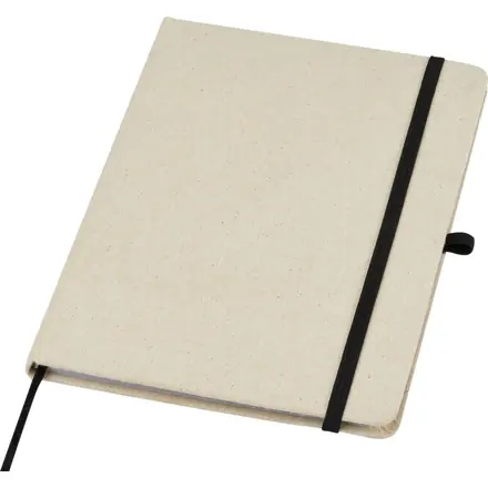 Tutico organic cotton hardcover notebook - PF Concept promotional product, branded with your logo