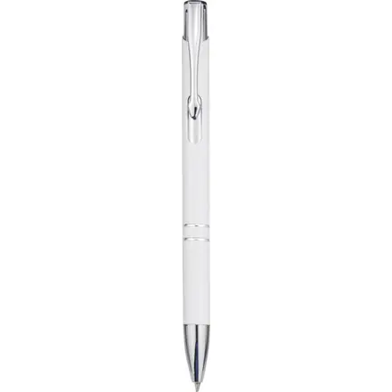 Moneta recycled aluminium ballpoint pen (black ink) - PF Concept promotional product, branded with your logo