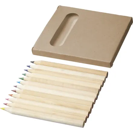 Artemaa 12-piece pencil colouring set - PF Concept promotional product, branded with your logo