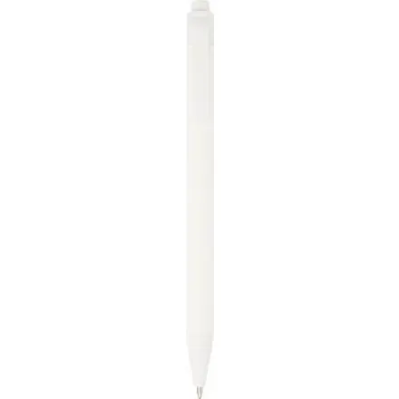 Chartik monochromatic recycled paper ballpoint pen with matte finish (black ink) - PF Concept promotional product, branded with your logo