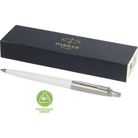 Parker Jotter Recycled ballpoint pen (black ink) - PF Concept promotional product, branded with your logo