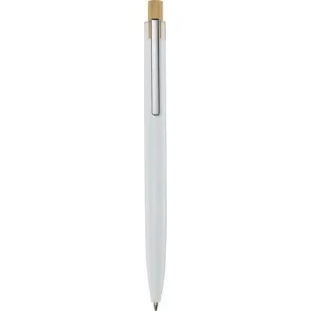 Nooshin recycled aluminium ballpoint pen (blue ink) - PF Concept promotional product, branded with your logo