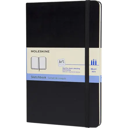 Moleskine large art sketchbook - PF Concept promotional product, branded with your logo