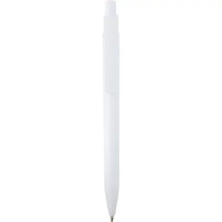 Unica recycled plastic ballpoint pen (black ink) - PF Concept promotional product, branded with your logo