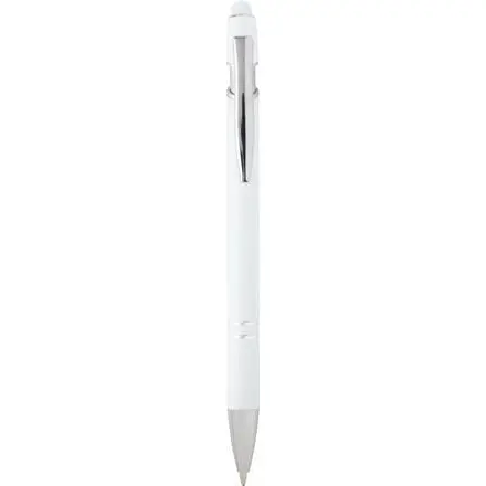 Kish ballpoint pen with silver finish (blue ink) - PF Concept promotional product, branded with your logo