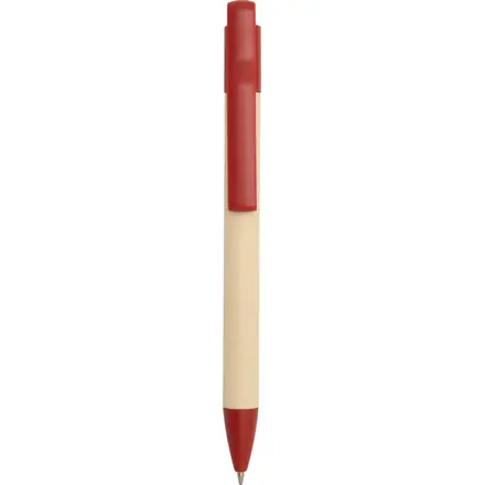Liliana sugarcane paper ballpoint pen (blue ink) - PF Concept promotional product, branded with your logo