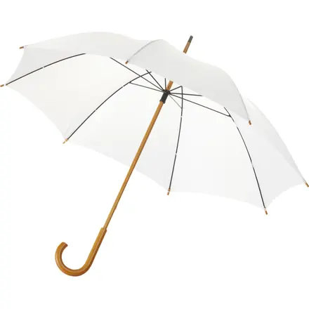 Jova 23" umbrella with wooden shaft and handle - branded promotional product