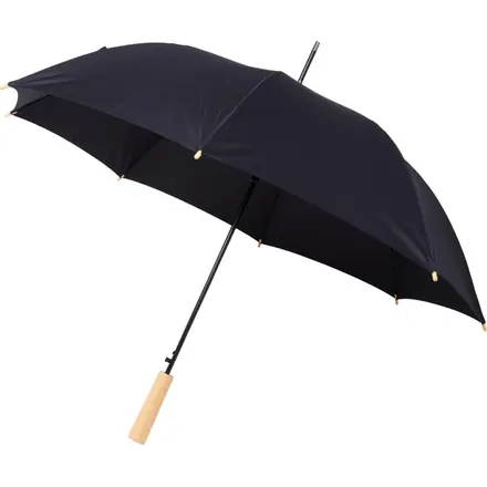 Alina 23" auto open recycled PET umbrella - PF Concept promotional product, branded with your logo