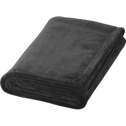 Bay extra soft coral fleece plaid blanket - PF Concept promotional product, branded with your logo